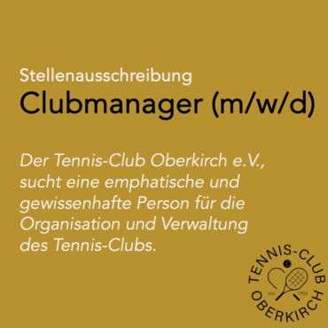 CLUBMANAGER (m/w/d)